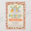 Zoek naar safari baby shower invitations Dieren