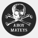Recherche de capitaine pirate autocollants Parti