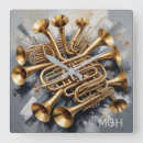 Recherche de instruments de musique horloges Saxophone
