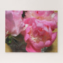 Recherche de pivoine rose puzzles Floral