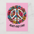 Recherche de positivité cartes postales Hippie
