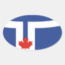 Recherche de drapeau de toronto autocollants Ville