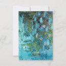 Recherche de nénuphars monet vœux cartes Claude
