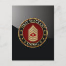 Recherche de sergent cartes postales Promotion usmc 1stsgt