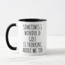 Recherche de humour golf tasses Sport