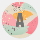 Recherche de bleu abstrait autocollants Tendance