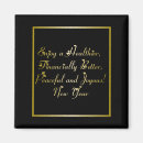 Zoek naar gelukkig nieuwjaar magneten Zwart