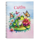 Recherche de grenouille carnets Fleurs