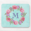 Recherche de couronne rose tapis souris Monogramme