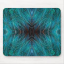 Recherche de conception fractale tapis souris Bleu