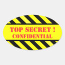 Zoek naar vertrouwelijk stickers Hoofdgeheim