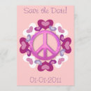 Recherche de symbole pour la paix invitations Enregistrer la date