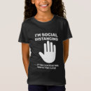 Recherche de introverti enfant tshirts Distance sociale
