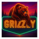 Recherche de grizzly posters Rétro