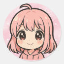 Recherche de anime kawaii autocollants Chibi