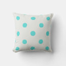 Recherche de pois blanc vert coussins Polka