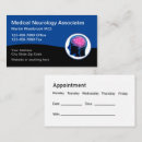 Recherche de neurologique cartes visite Doctor