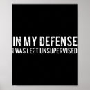 Recherche de la défense posters Gauche