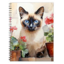 Zoek naar siamese cat notitieboeken Blauwe ogen