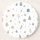 Zoek naar groene kerstboom onderzetters Patroon