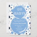 Recherche de pois invitations Bébé garçon