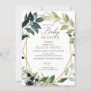 Recherche de verdure invitations Aspersion pour bébé