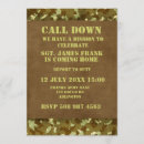 Recherche de soldats invitations Military