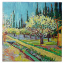 Recherche de cyprès carreaux Vincent van gogh