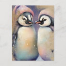 Recherche de pingouin mignon cartes postales Adorable