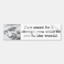 Recherche de ghandi voiture autocollants Citations