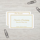Recherche de services personnels cartes visite Professionnel