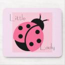 Recherche de coccinelle rose tapis souris Mignon