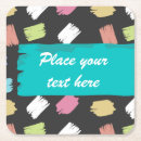 Recherche de stries dessous de verres Noir