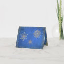 Recherche de flocons toutes vœux cartes Bleu