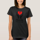 Recherche de coeur fragile vêtements Poignée