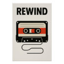 Recherche de cassette audio posters Années 80