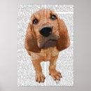 Recherche de limier posters Chiot
