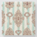 Zoek naar sleutels onderzetters Decoratief