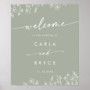 Recherche de et floral blanc mariage posters Mariée