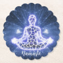 Recherche de chakras dessous de verres Méditation