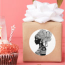 Recherche de femmes africaines autocollants Afrique