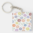Recherche de fond floral porteclés Motif de fleurs