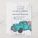 Recherche de camion vintage invitations Bois