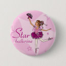 Recherche de ballerine rose badges Fille