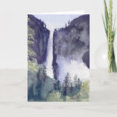 Recherche de parc national yosemite vœux cartes Chute de yosemite