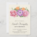 Recherche de bouquet invitations Fleurs aquarelles