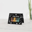Recherche de clavier vœux cartes Pianiste