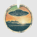 Recherche de soucoupe volante ornements Science fiction