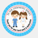 Recherche de professionnel médical autocollants Merci