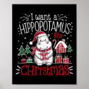 Recherche de hippopotame mignon posters Vacances